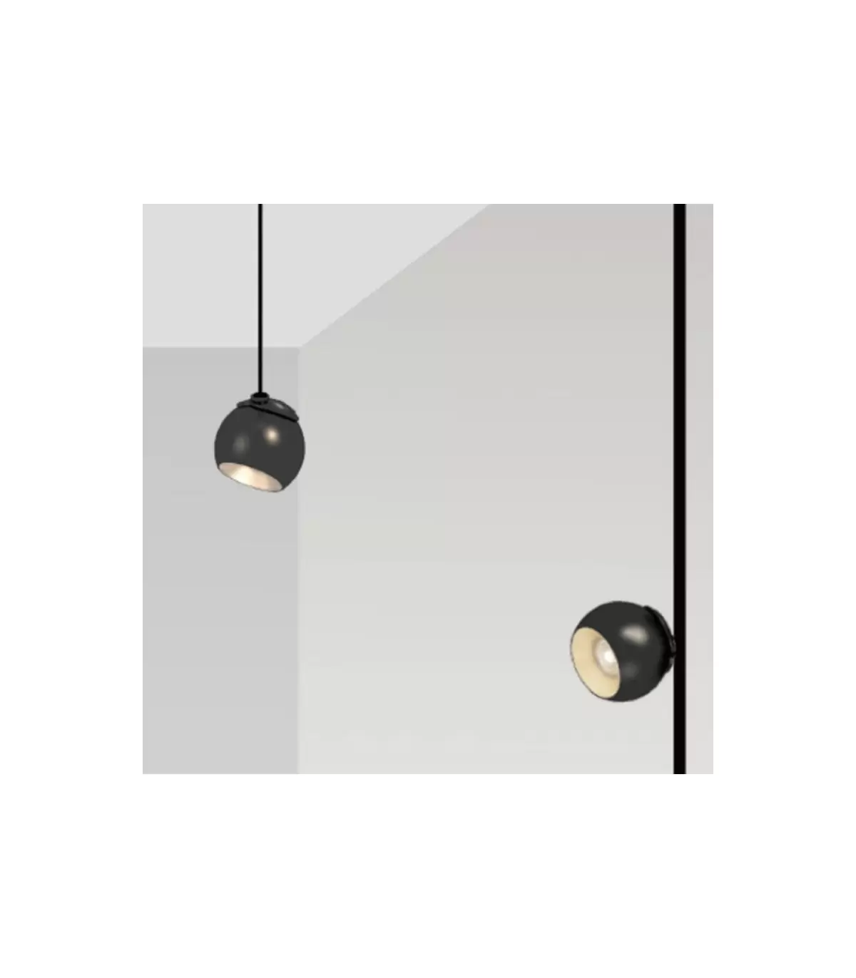 چراغ مگنتی مدل Moon