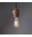 چراغ آویز چوبی مدل لئو