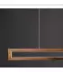 چراغ خطی چوبی مدل linear halo
