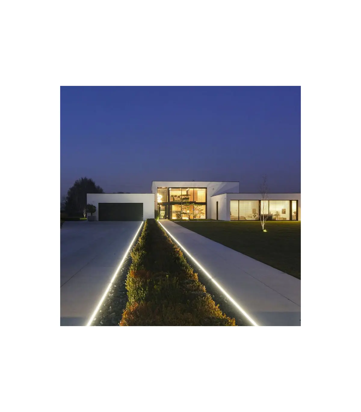 چراغ خطی توکار مدل نورابین T