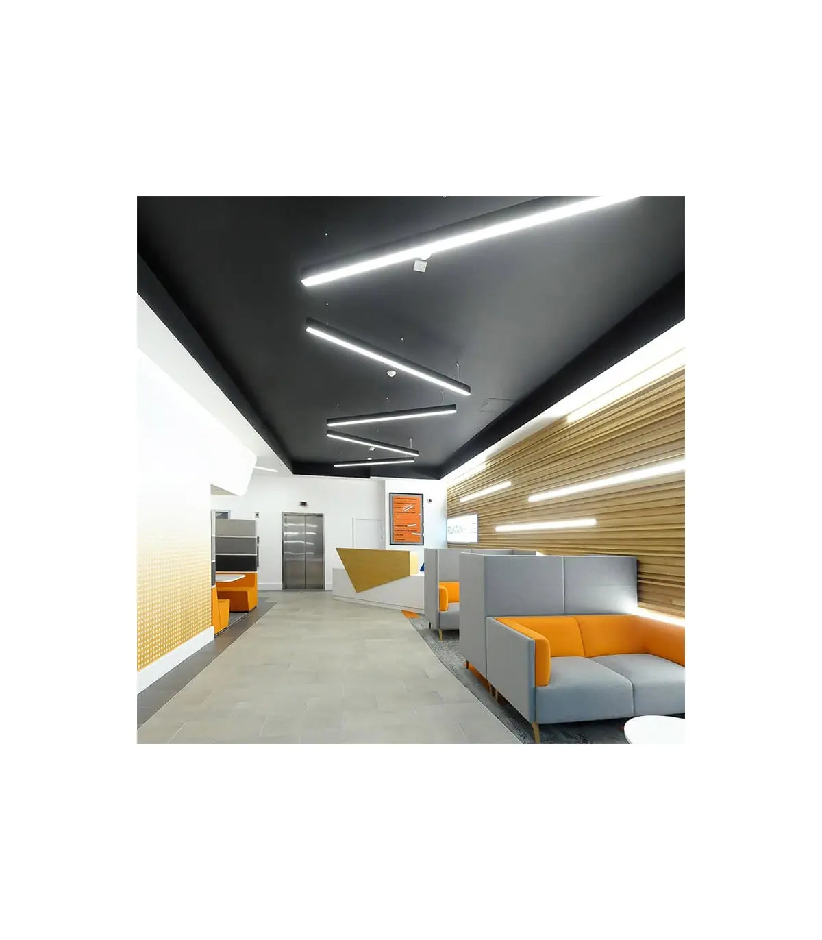 چراغ خطی روکار مدرن عمق 4 سانتی