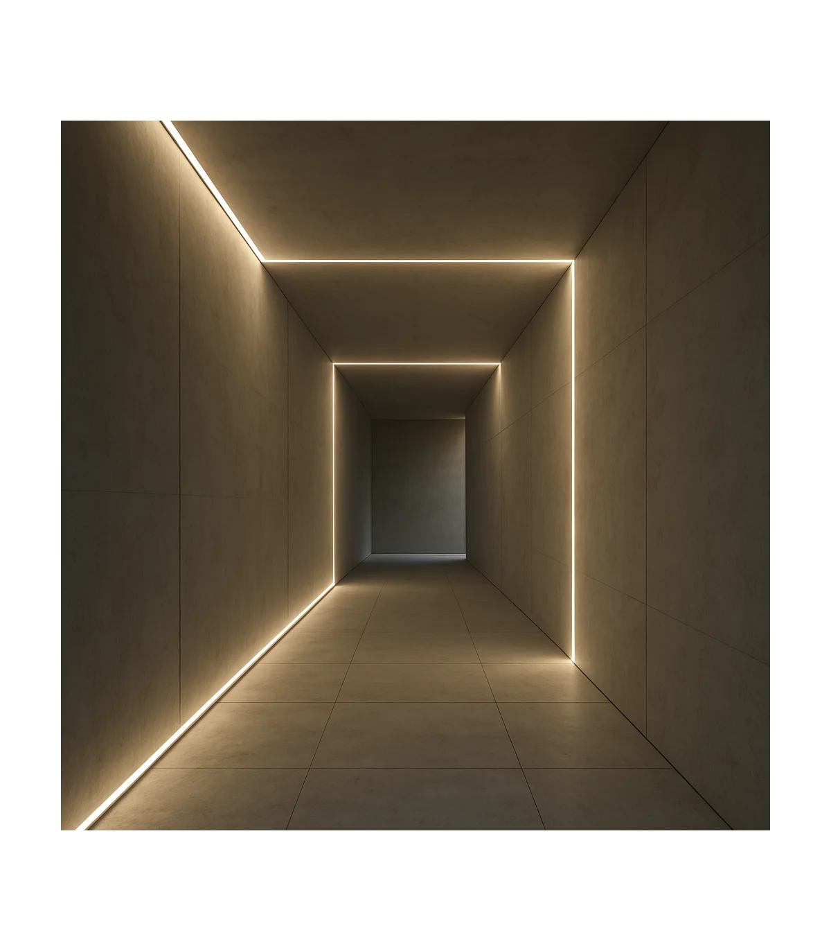 چراغ خطی توکار راه رو