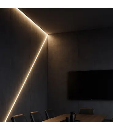 چراغ خطی کنجی سقف