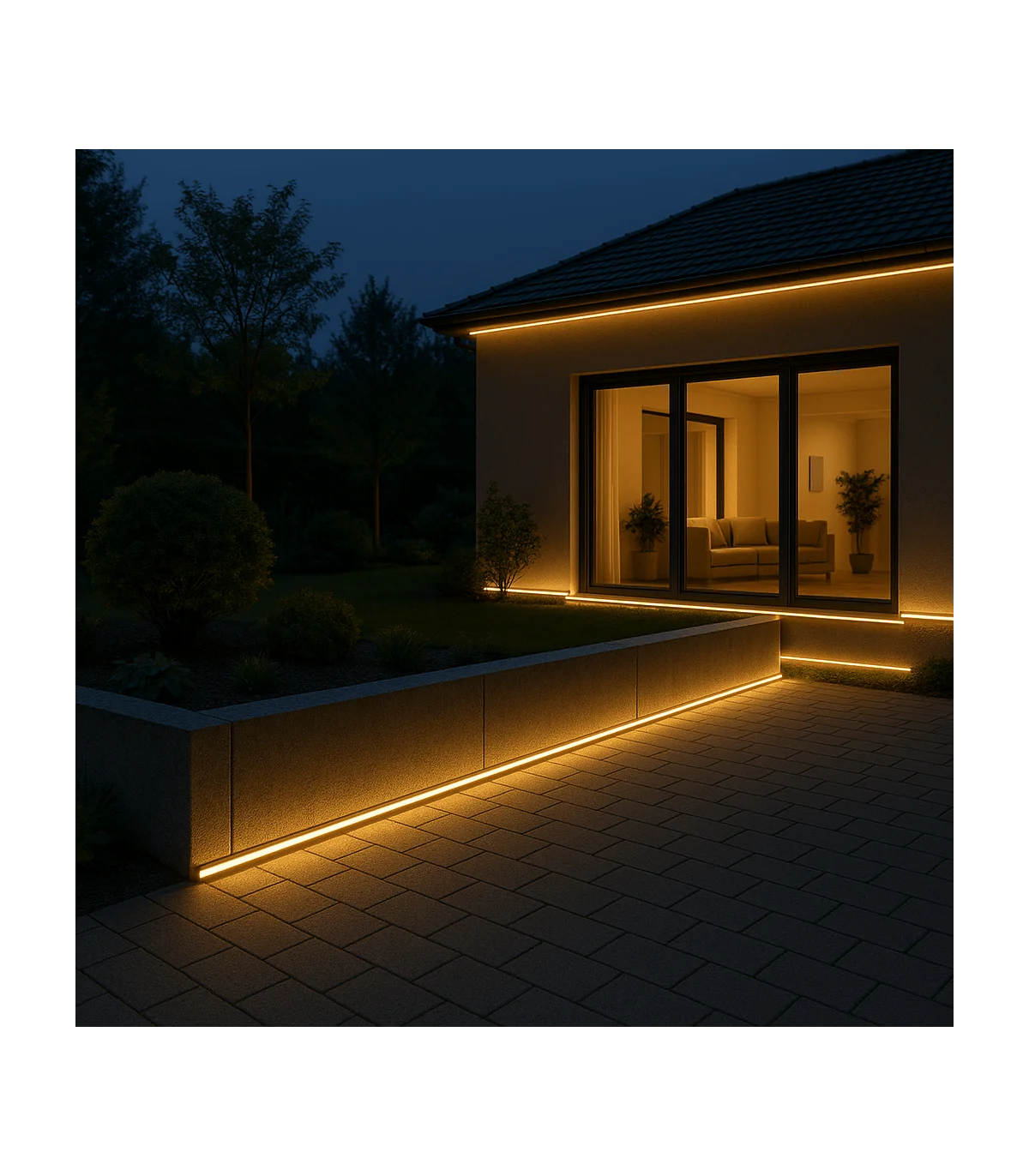 چراغ خطی قرنیزی مدل ts100G2 نورابین