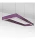 چراغ خطی آویز بنفش